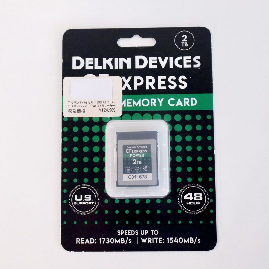 DELKIN DEVICES CF express TYPE B POWER 2TB メモリーカード