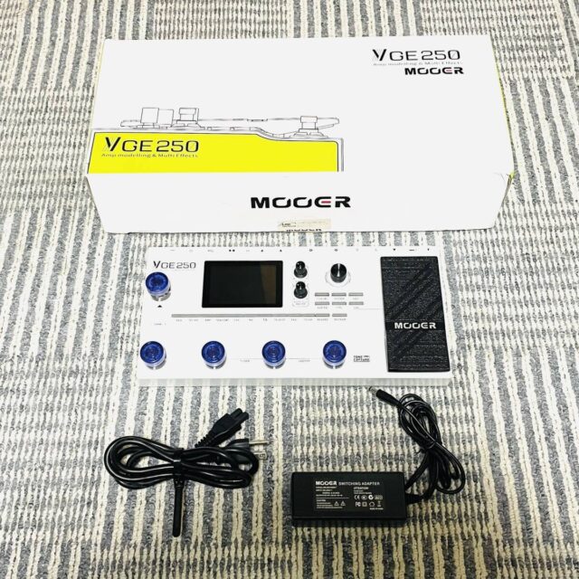 MOOER GE250 エレキギター用マルチエフェクター