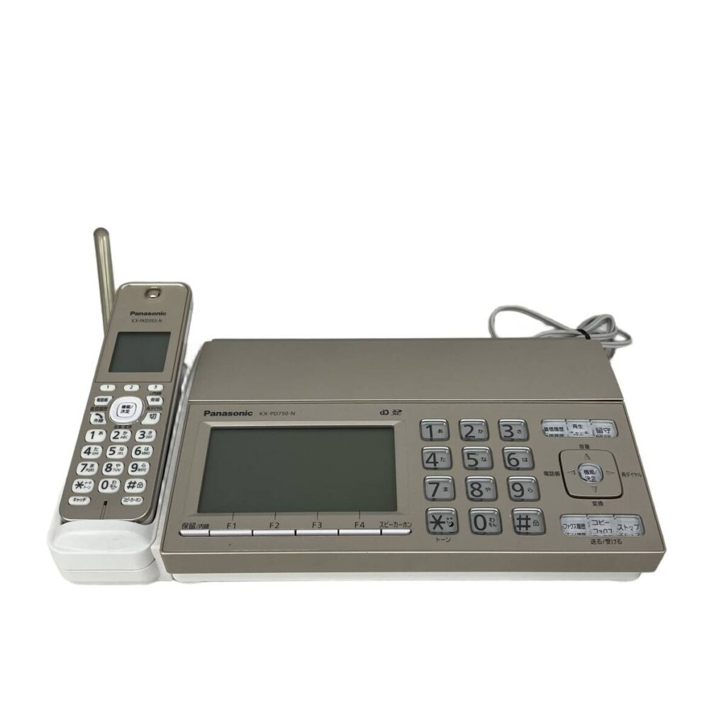 Panasonic パナソニック デジタルコードレスFAX電話機 KX-PD750