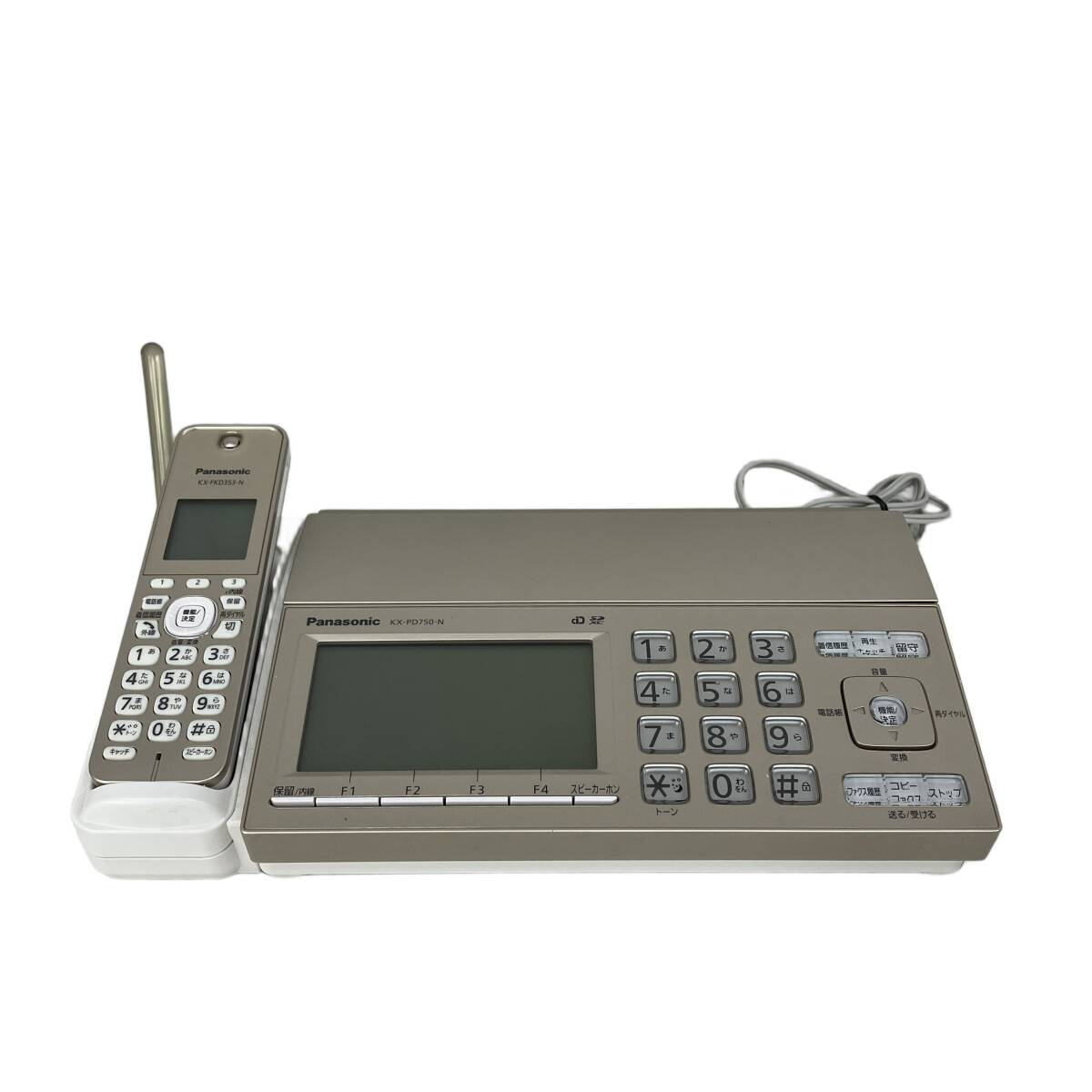 Panasonic パナソニック デジタルコードレスFAX電話機 KX-PD750