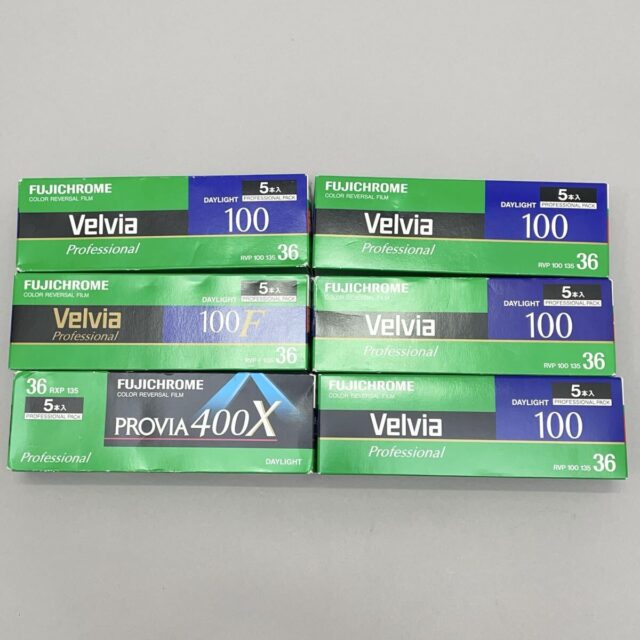 富士フイルム FUJICHROME Velvia RVP RXP フィルム 6点セット