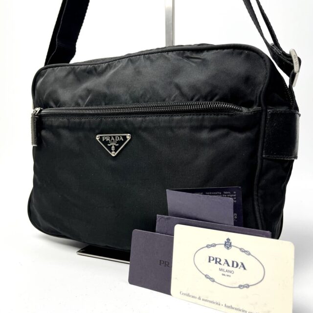 PRADA プラダ 三角ロゴ ショルダーバッグ テスートナイロン