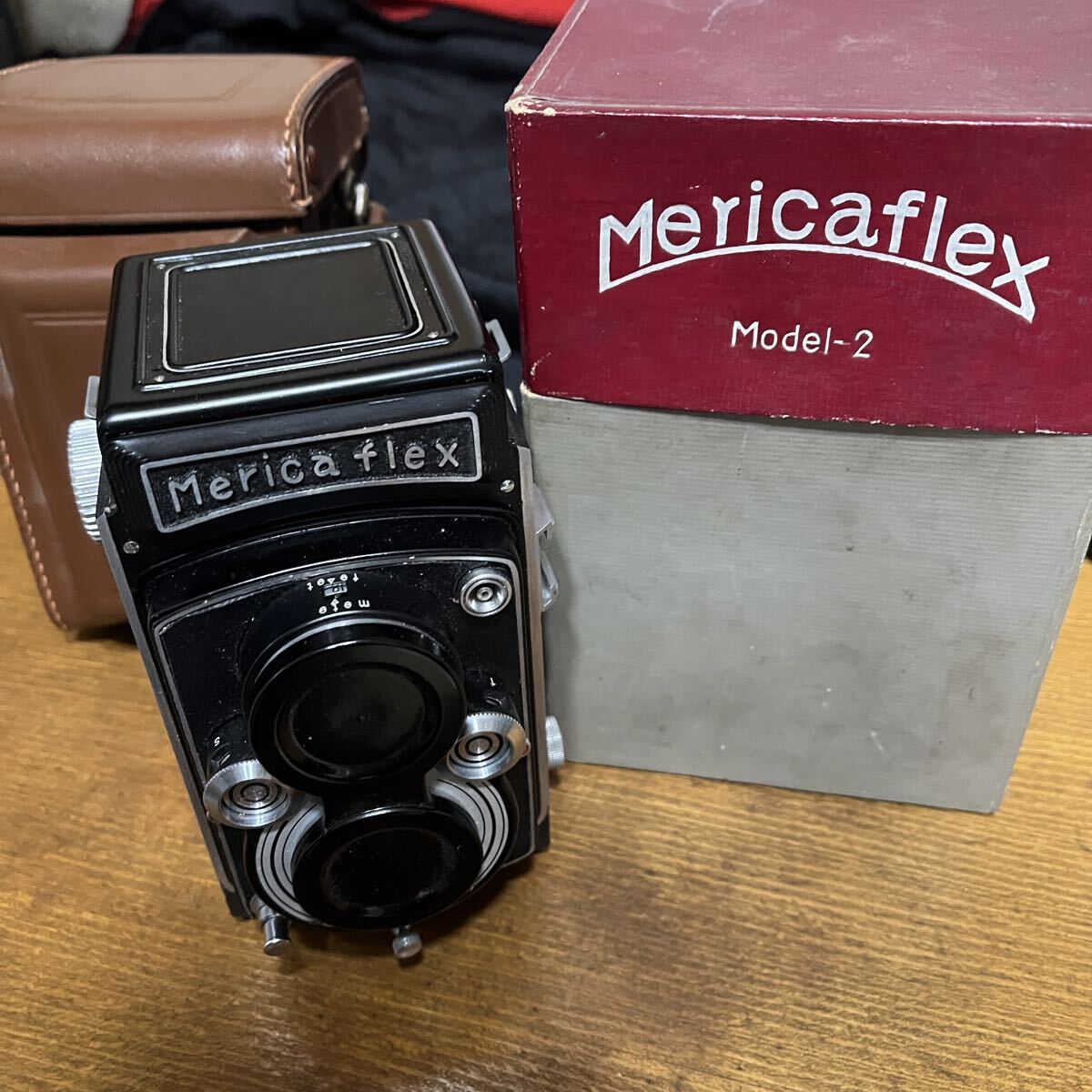 メリカフレックス 二眼レフカメラ フィルムカメラ