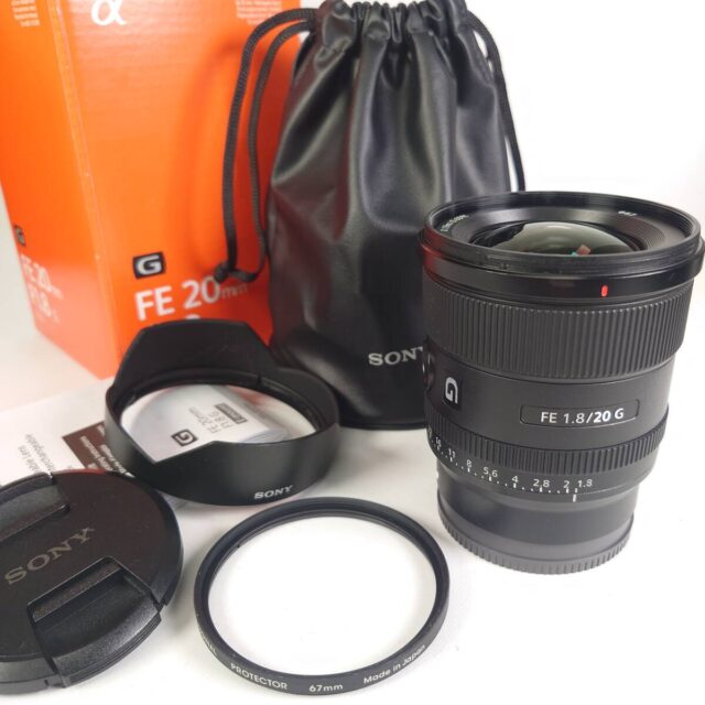 SONY SEL20F18G FE 20mm F1.8 G 広角レンズ Eマウント