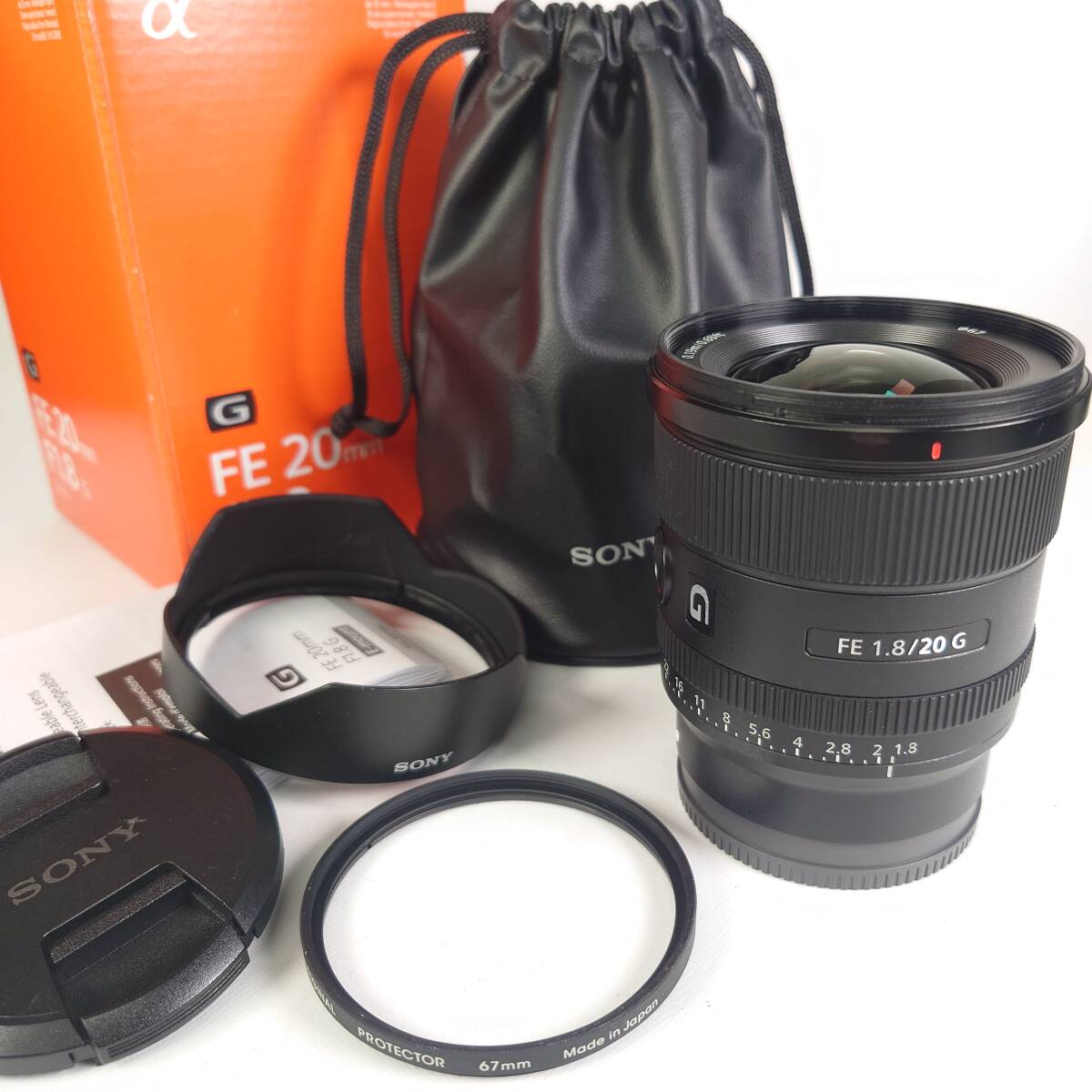 SONY SEL20F18G FE 20mm F1.8 G 広角レンズ Eマウント