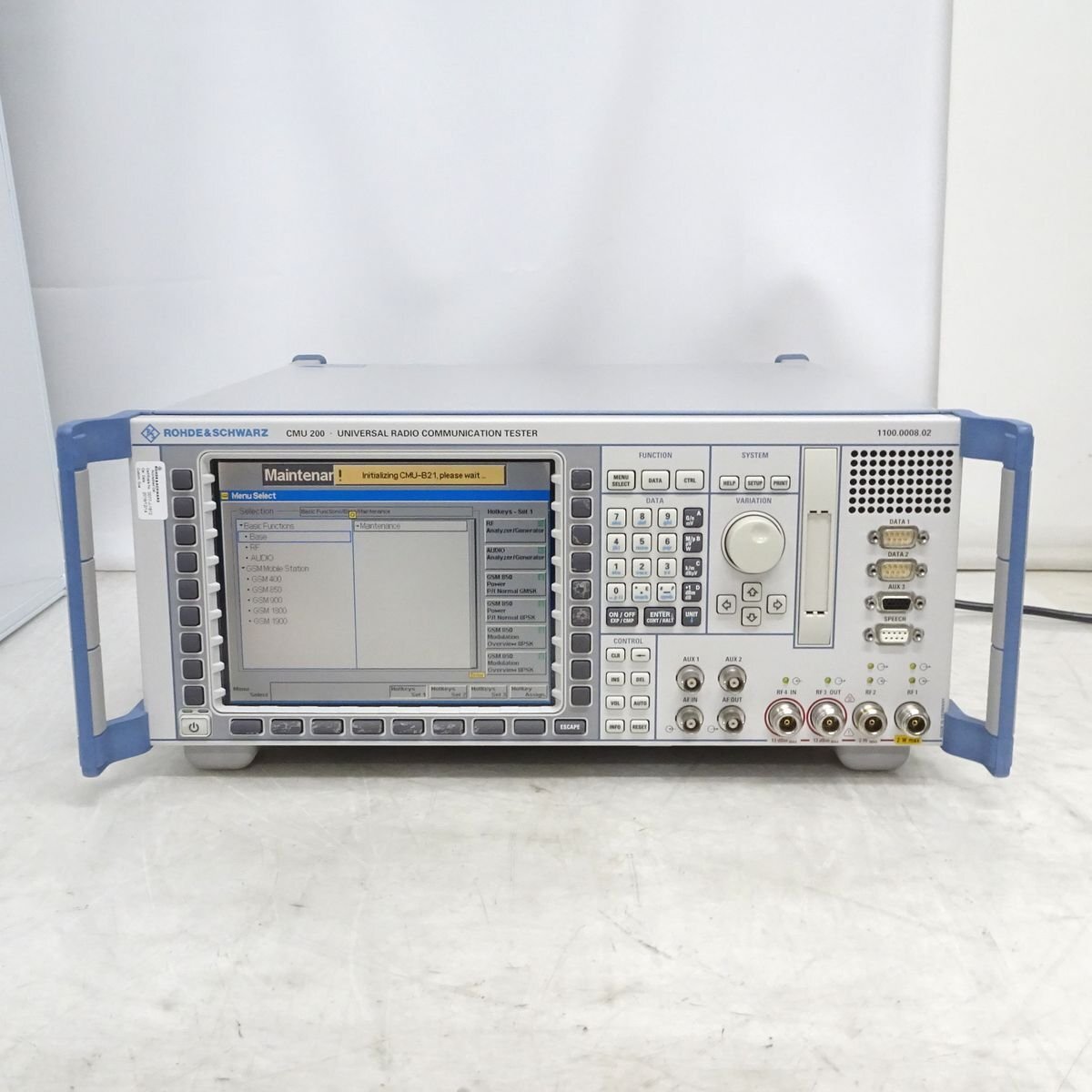 ROHDE&SCHWARZ CMU200 無線機テスタ 1100.0008.02