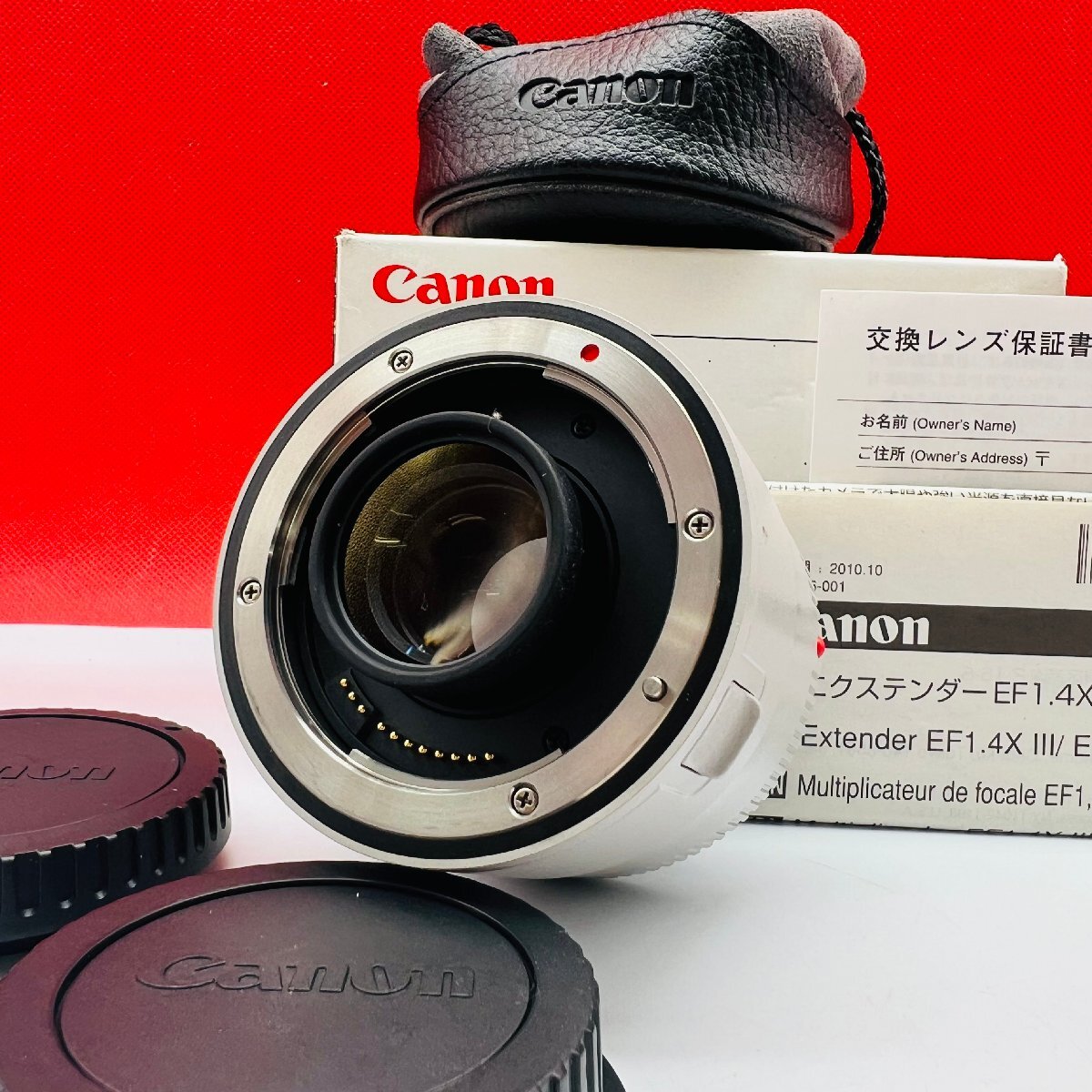 Canon EXTENDER EF 2x III テレコンバーター