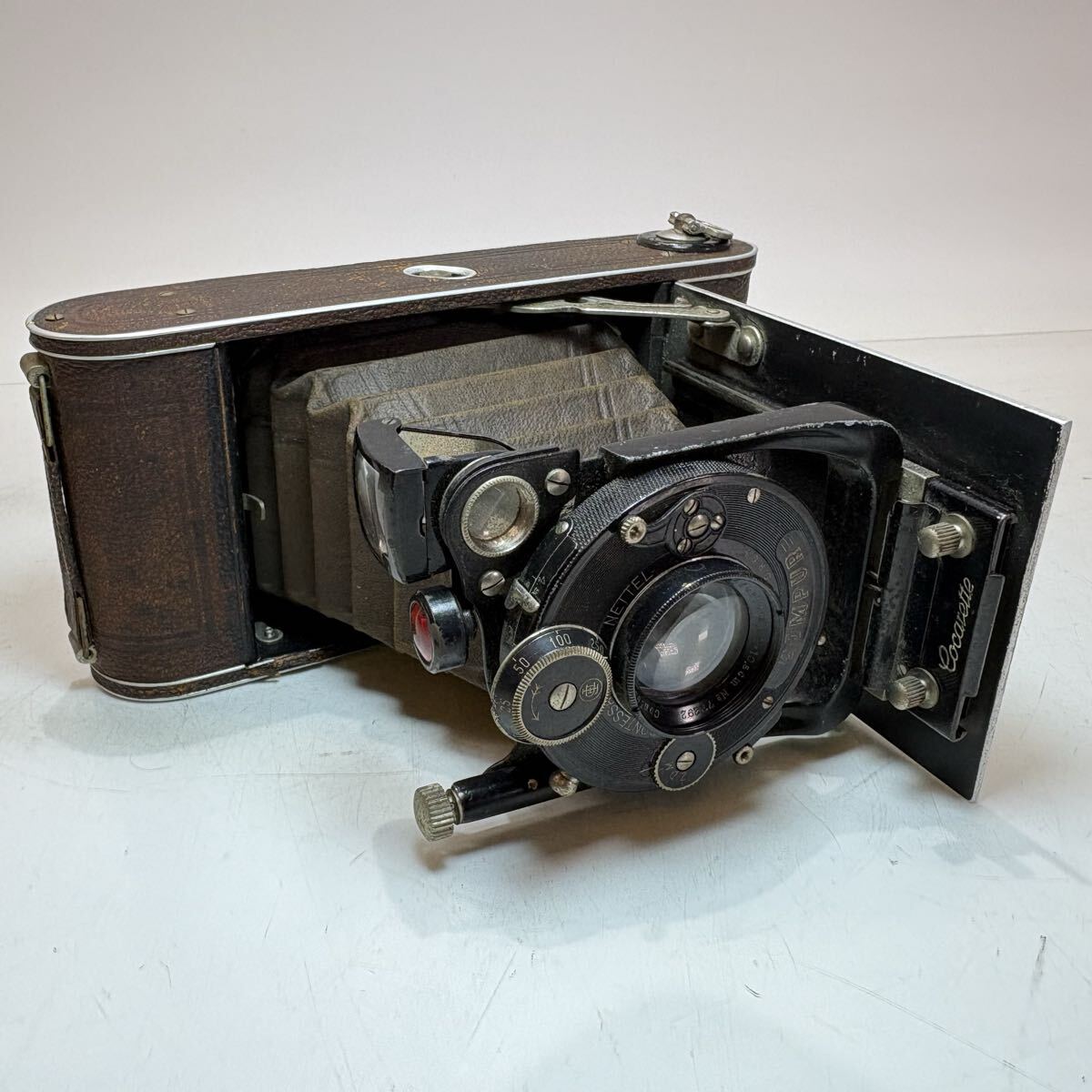 Contessa Nettel コンテッサ ネッテル COMPUR 1:4.5 f=10.5 蛇腹カメラ