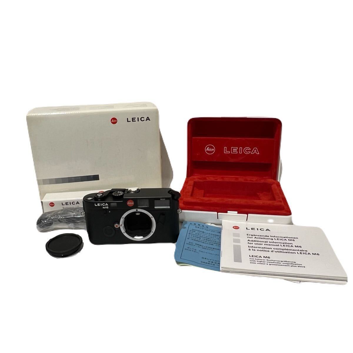 LEICA ライカ M6 レンジファインダーカメラ ボディ ブラッククローム