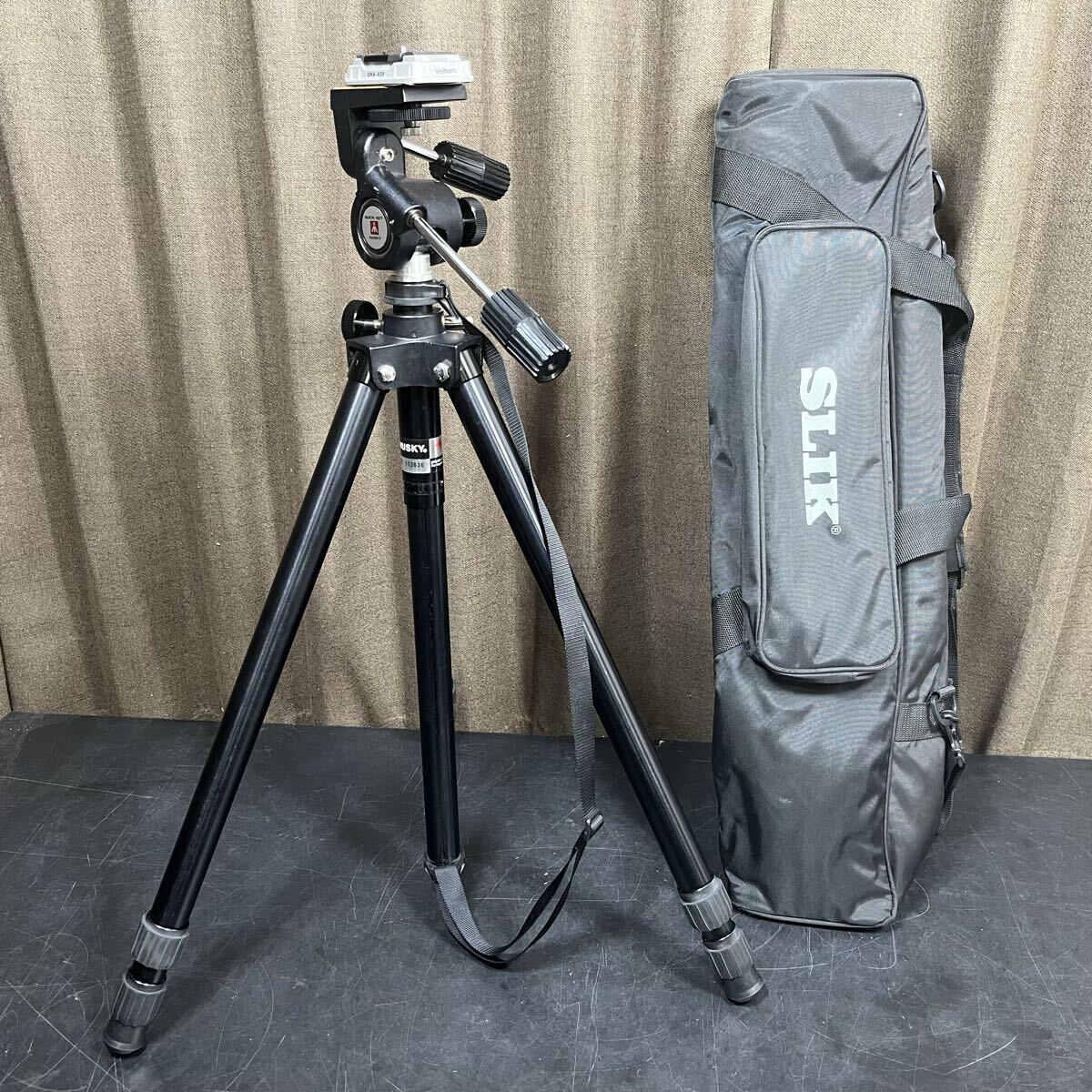 HUSKY カメラ三脚 QUICK-SET Velbon クイックシュー QRA-635