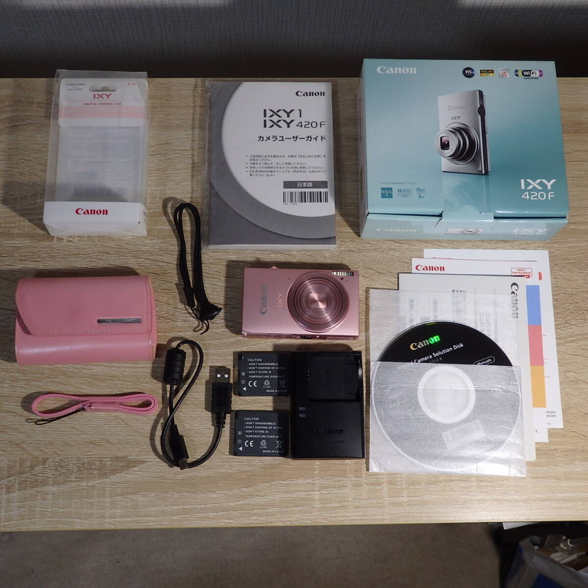 CANON IXY 420F コンパクトデジタルカメラ ピンク