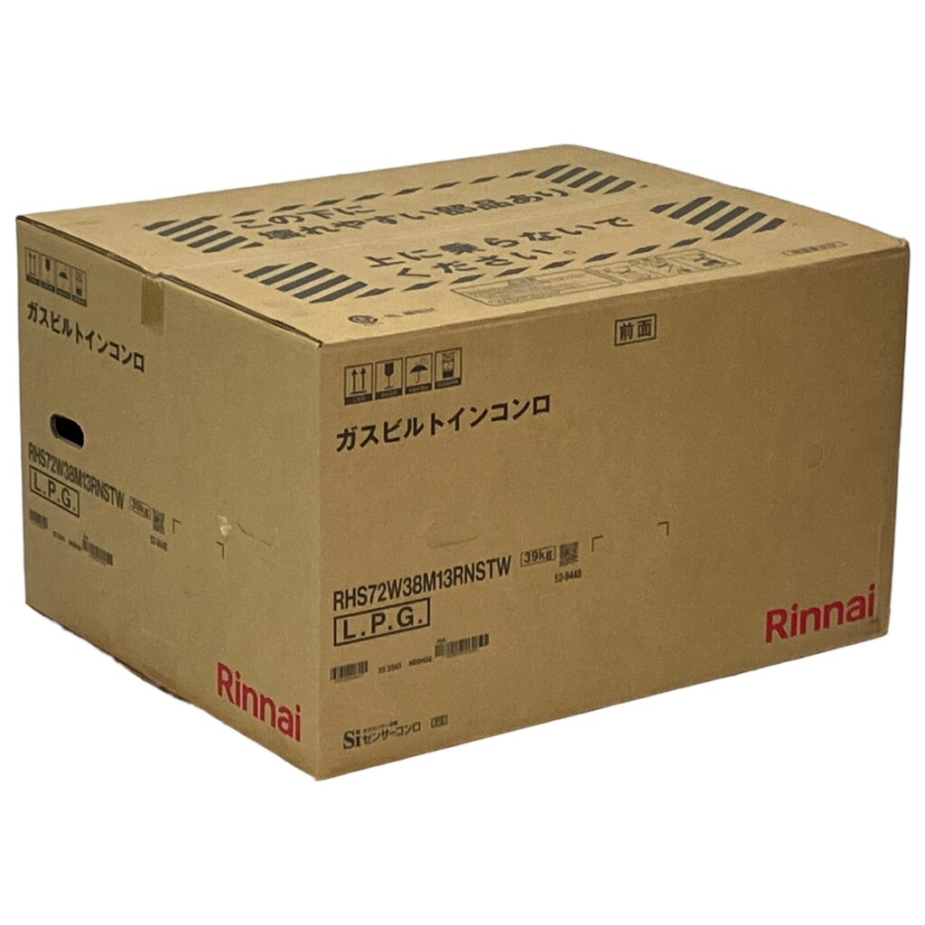Rinnai リンナイ RHS72W38M13RNSTW ビルトインガスコンロ LPガス