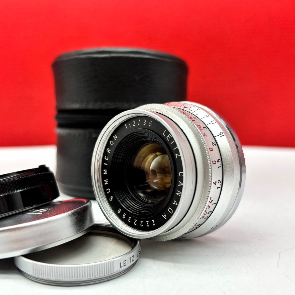 Leica Leitz SUMMICRON F2 35mm 1st 8枚玉 Mマウント レンズ