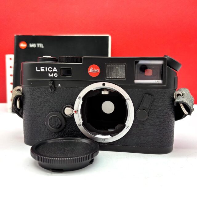 LEICA M6 TTL 0.72 JAPANモデル ブラック フィルムカメラ