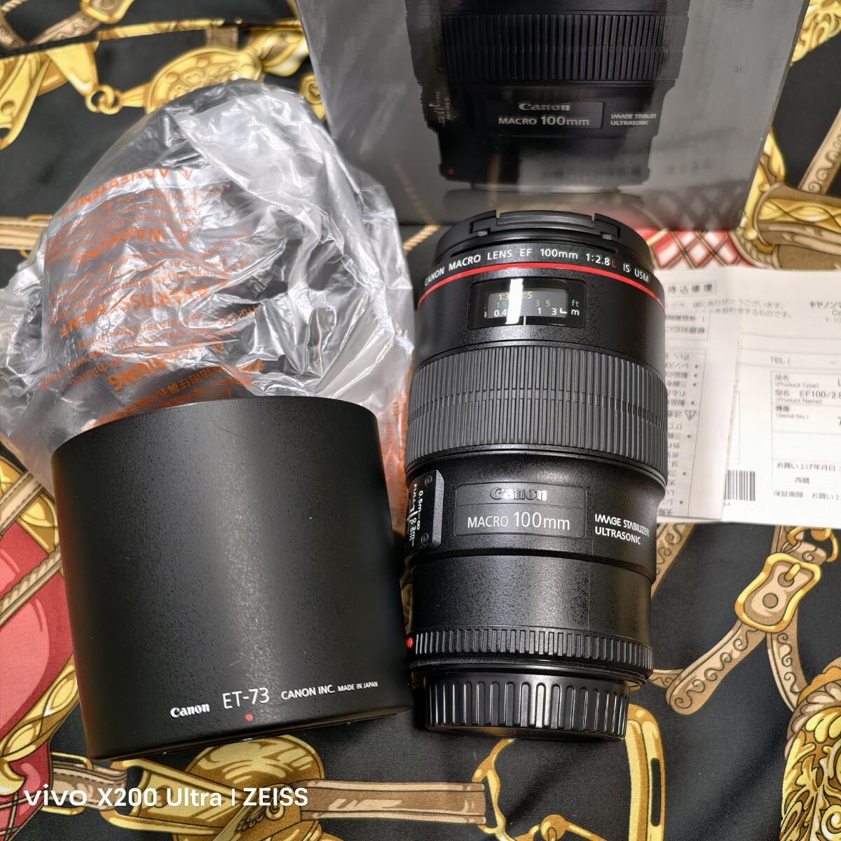 Canon EF 100mm F2.8 L IS USM マクロレンズ