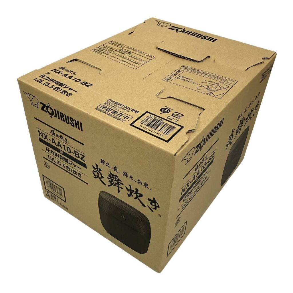 ZOJIRUSHI 極め炊き 炎舞炊き NX-AA10-BZ 圧力IH炊飯ジャー