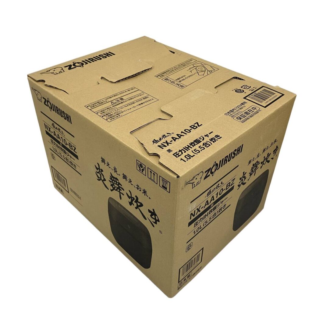 象印 NX-AA10-BZ 極め炊き 炎舞炊き 圧力IH炊飯ジャー 5.5合
