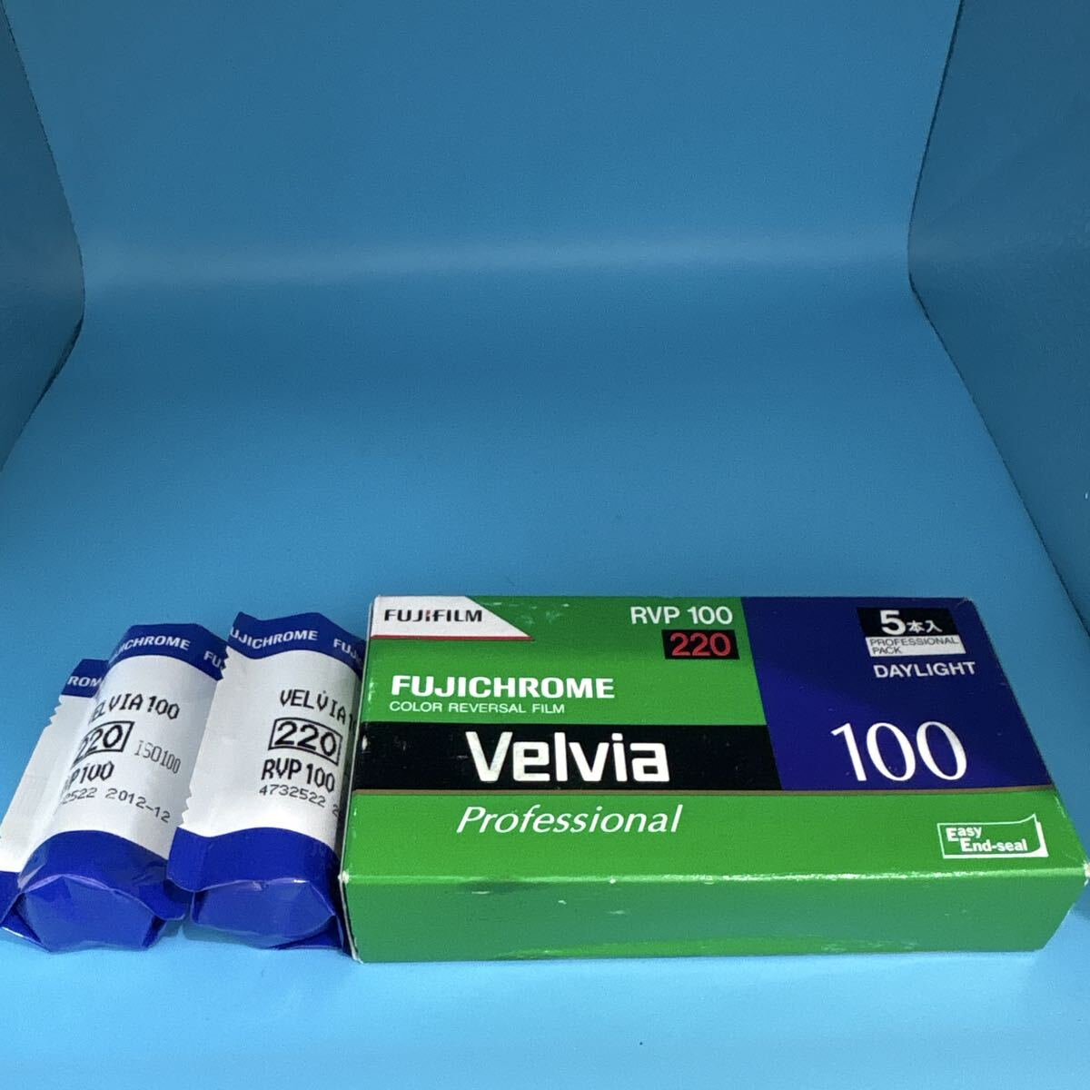 富士フイルム Velvia 100 RVP100 220フィルム 7本セット