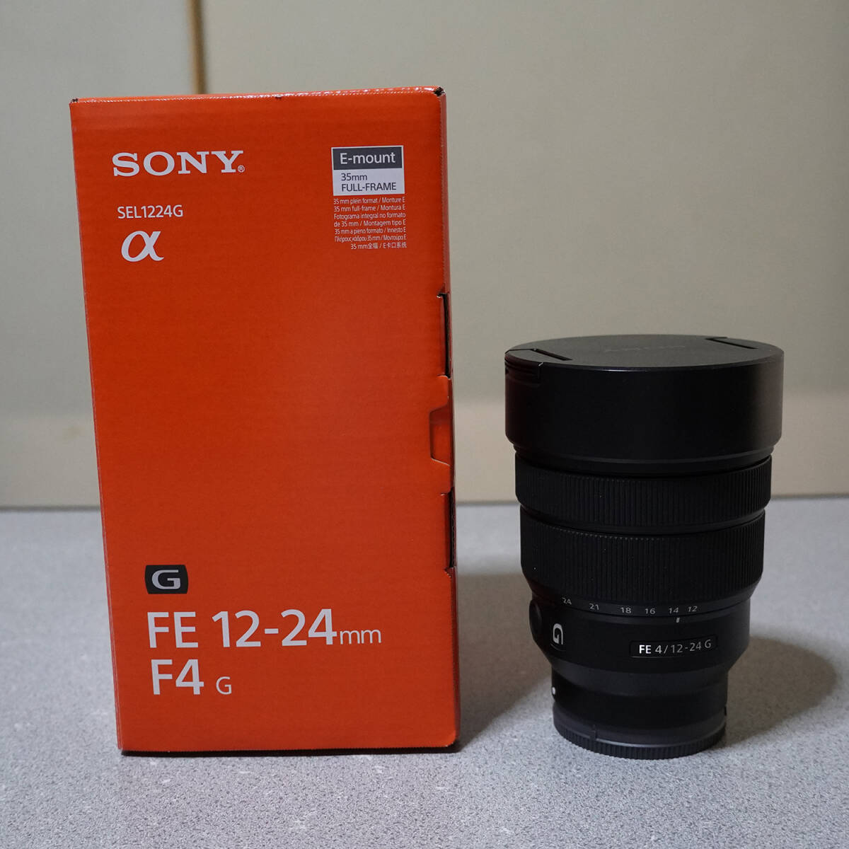 SONY FE 12-24mm F4 G Gレンズ SEL1224G