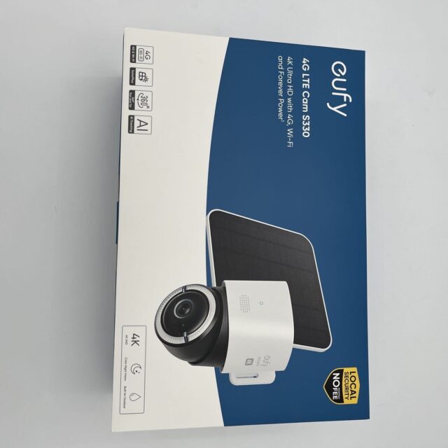 Anker Eufy 4G LTE Cam S330 屋外用防犯カメラ