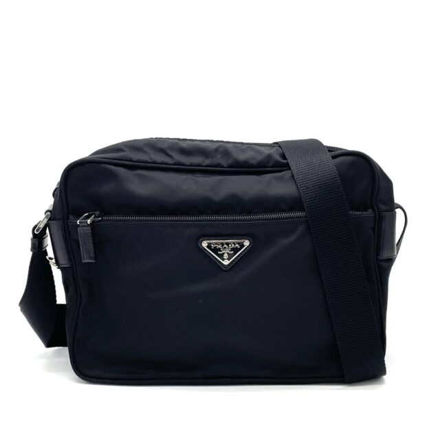 PRADA プラダ テスートナイロン レザー カメラバッグ ショルダーバッグ BT0166