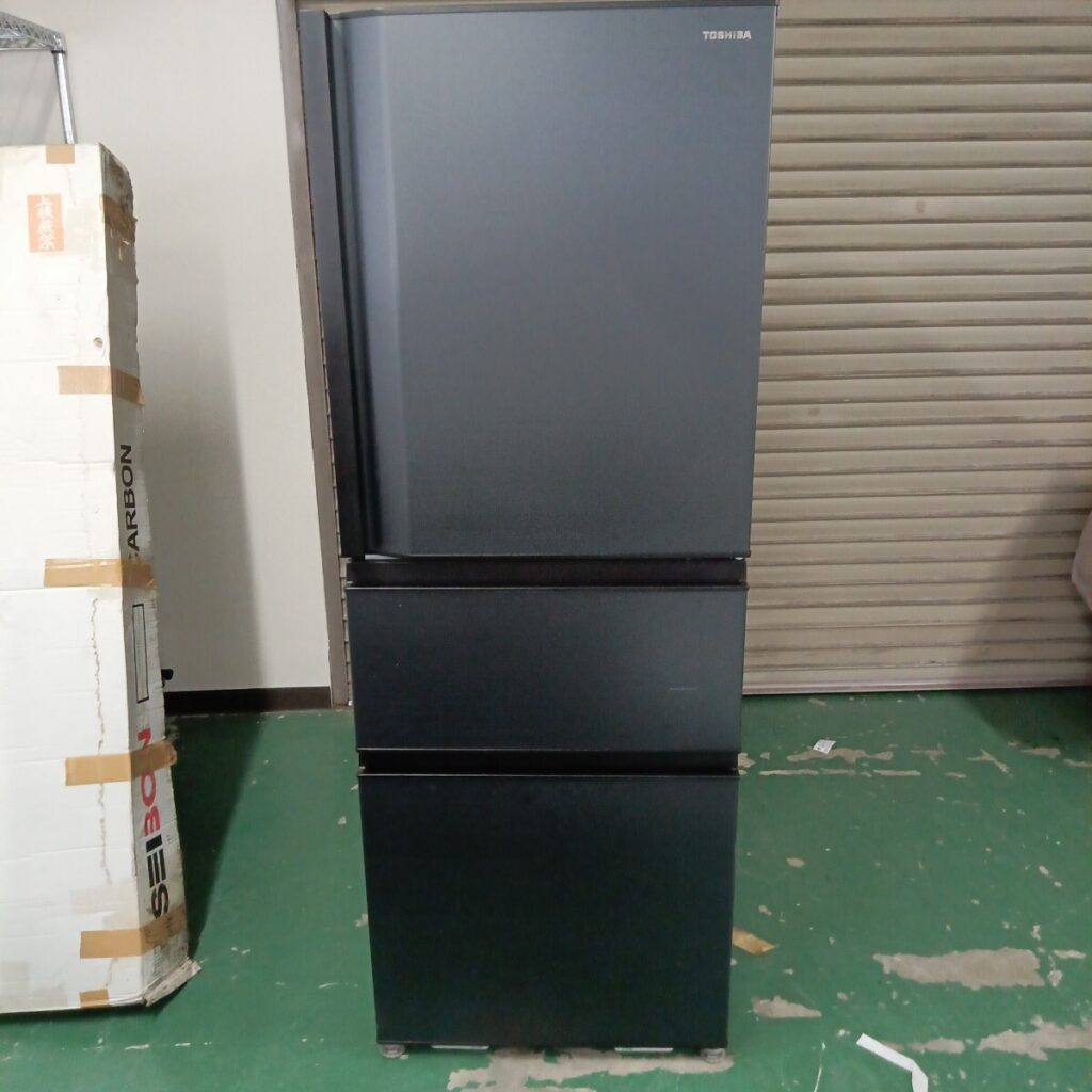 TOSHIBA 東芝 ノンフロン冷凍冷蔵庫 GR-U33SC 326L 3ドア
