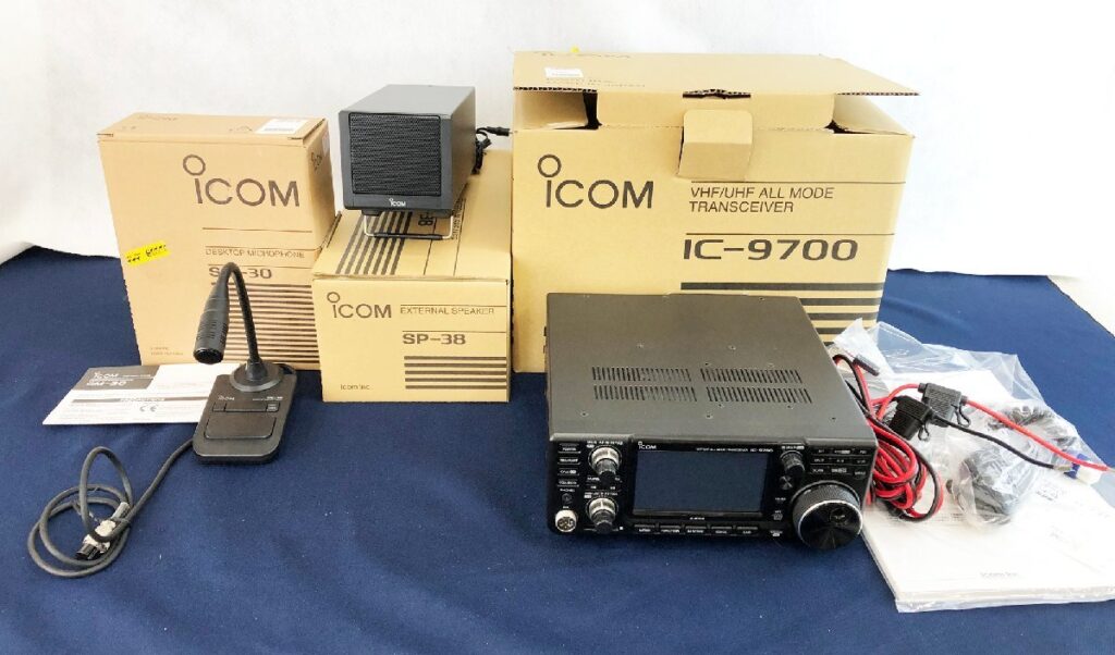 iCOM IC-9700 アマチュア無線機 SP-38 SM-30 セット