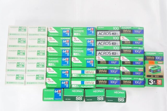 富士フイルム FUJICOLOR ISO400 Velvia 100F カメラフィルム 41点セット