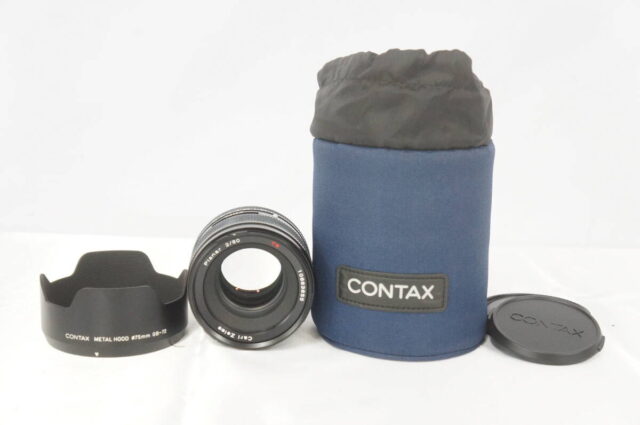 CONTAX Carl Zeiss Planar 80mm F2 645マウント レンズ