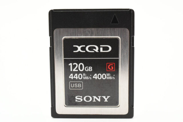 SONY XQDカード 120GB Gシリーズ QD-G120F