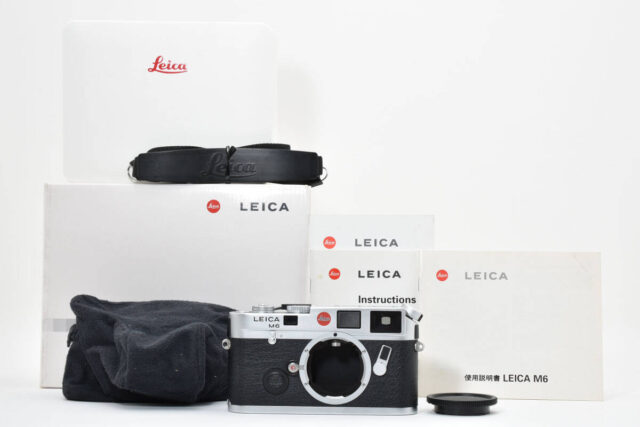 Leica M6 シルバー レンジファインダー フィルムカメラ