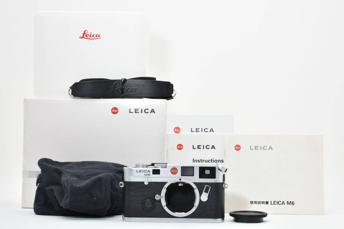 Leica M6 シルバー レンジファインダー フィルムカメラ