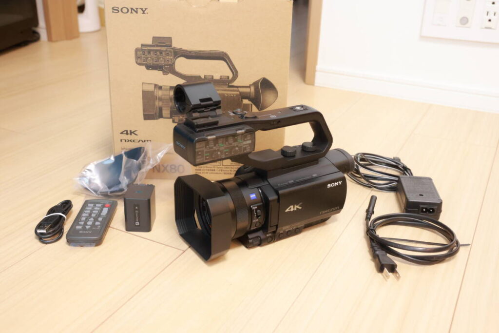 SONY HXR-NX80 NXCAM 業務用ビデオカメラ