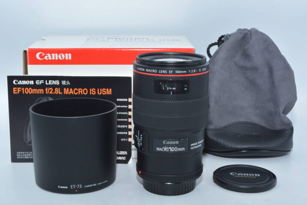 Canon キヤノン EF100mm F2.8L マクロ IS USM