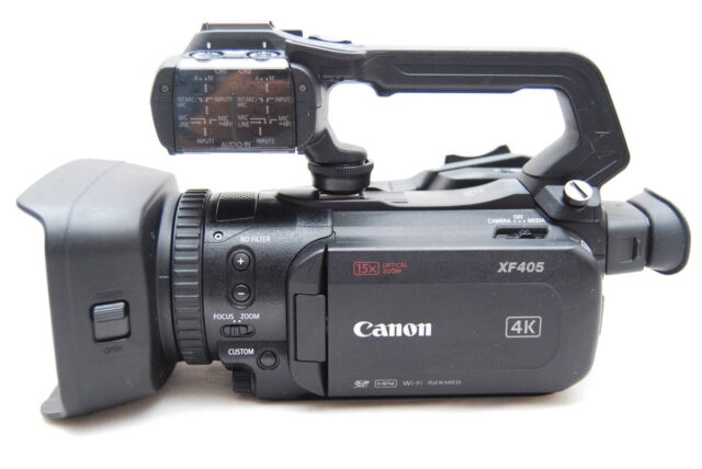 Canon キヤノン 4Kビデオカメラ XF405 業務用