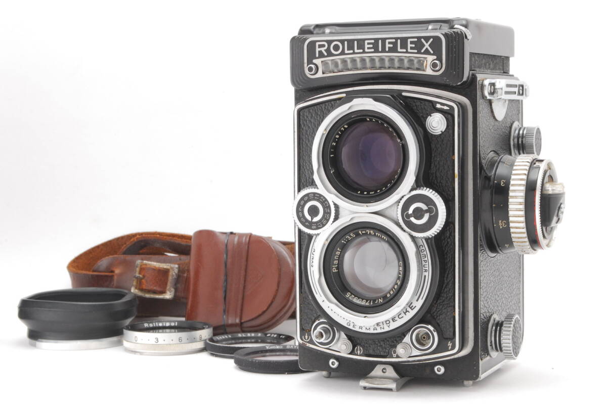 Rollei Rolleiflex 3.5E 二眼レフ フィルムカメラ Xenotar 75mm