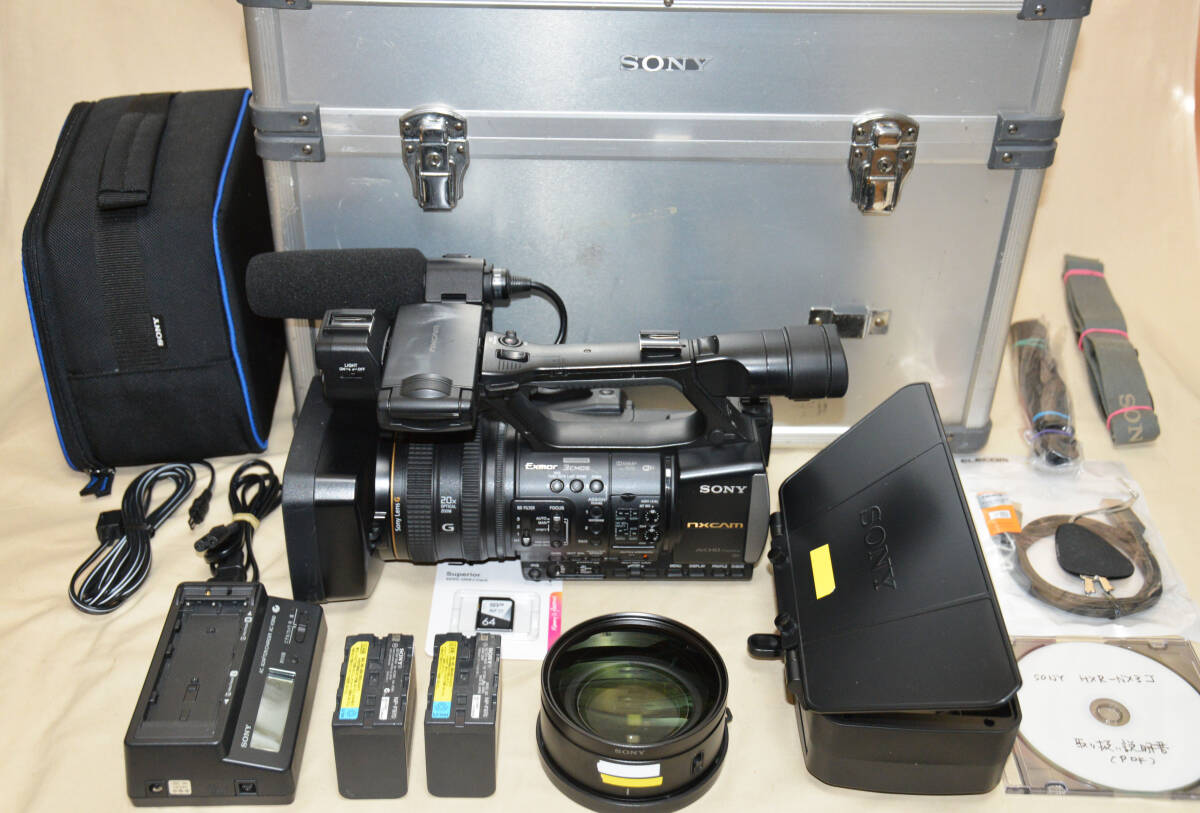 SONY HXR-NX3 Ver.2.10 業務用ビデオカメラ