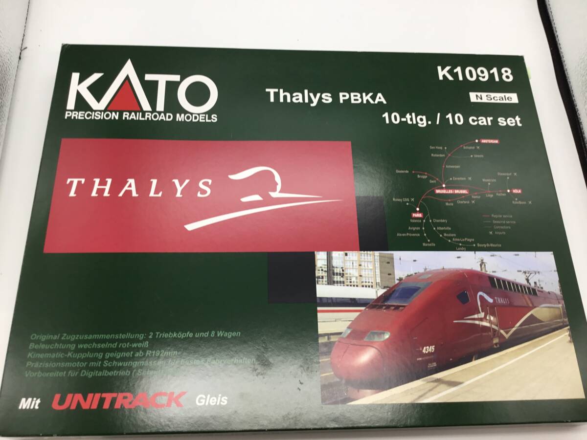 KATO K10918 Thalys PBKA 10両セット 鉄道模型