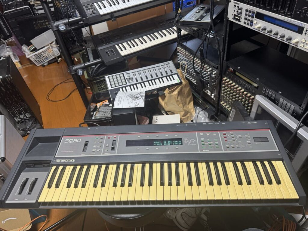 Ensoniq SQ80 シンセサイザー