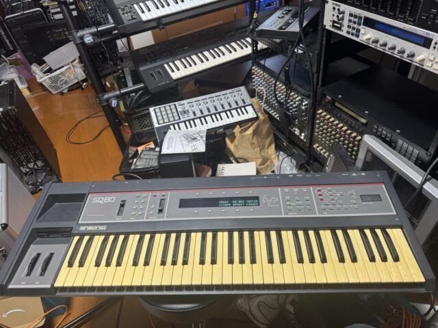 Ensoniq SQ80 シンセサイザー