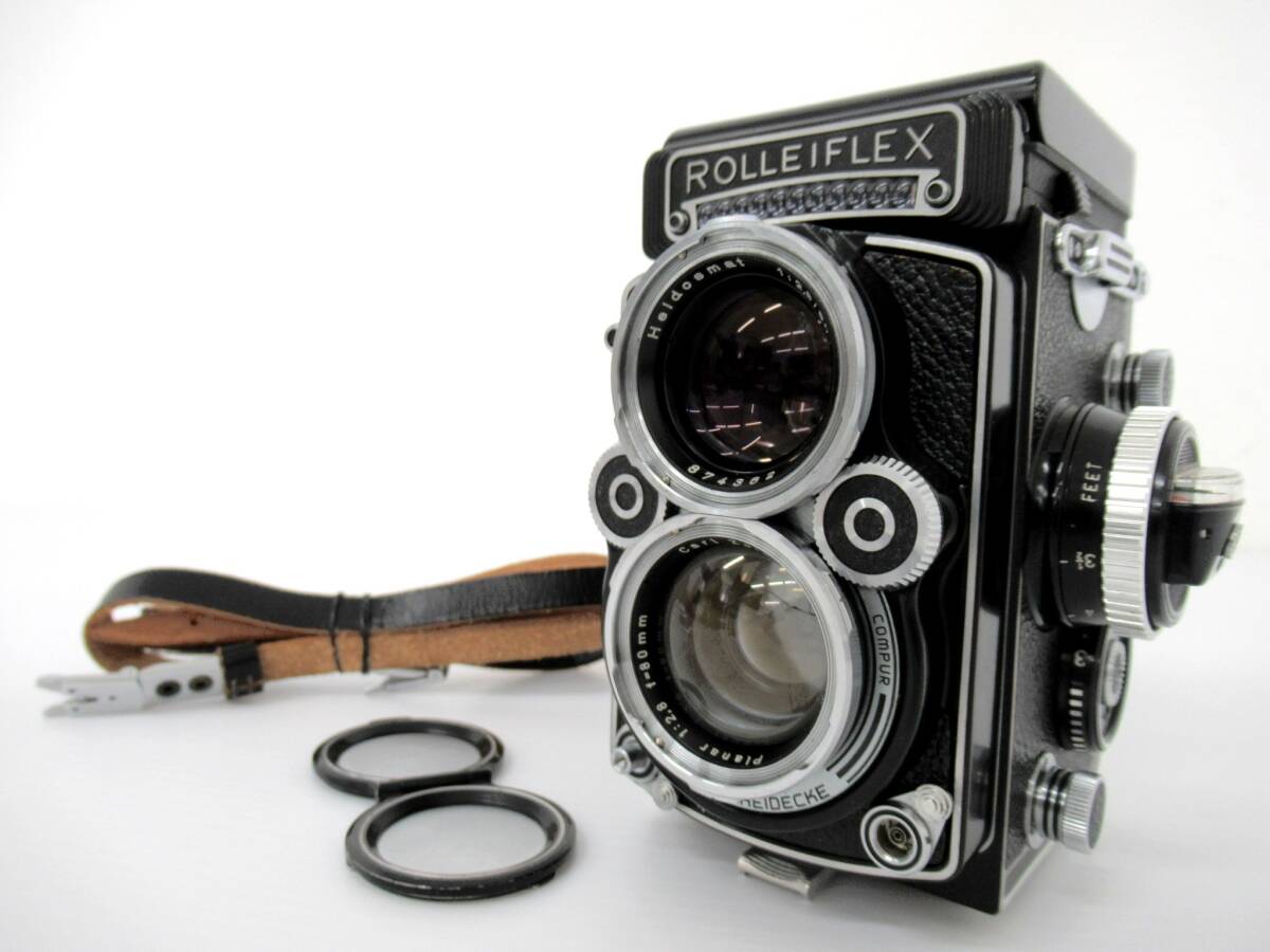 CARL ZEISS ROLLEIFLEX 2.8F Planar 1:2.8 80mm 二眼レフカメラ