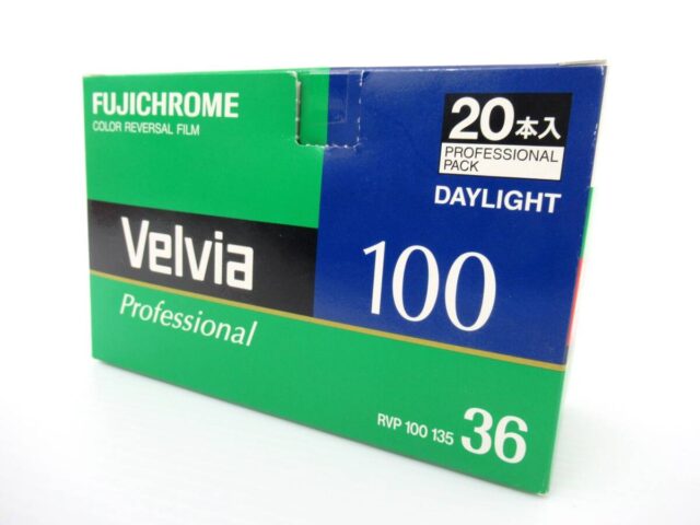 FUJIFILM 富士フイルム Velvia100 35mmフィルム 12本セット