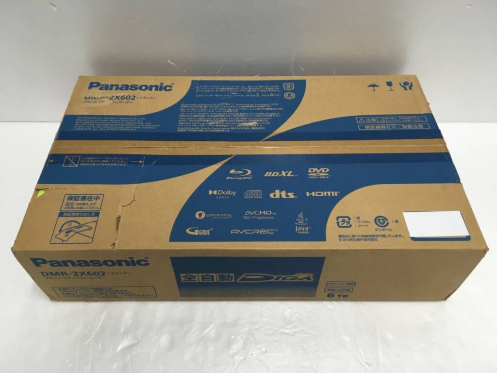 Panasonic ブルーレイディスクレコーダー DIGA DMR-2X602