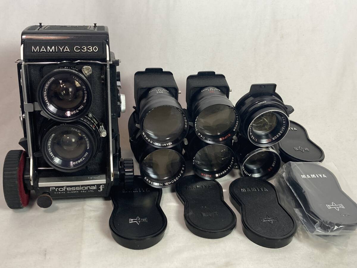 MAMIYA C330 Professional 二眼レフカメラ レンズセット