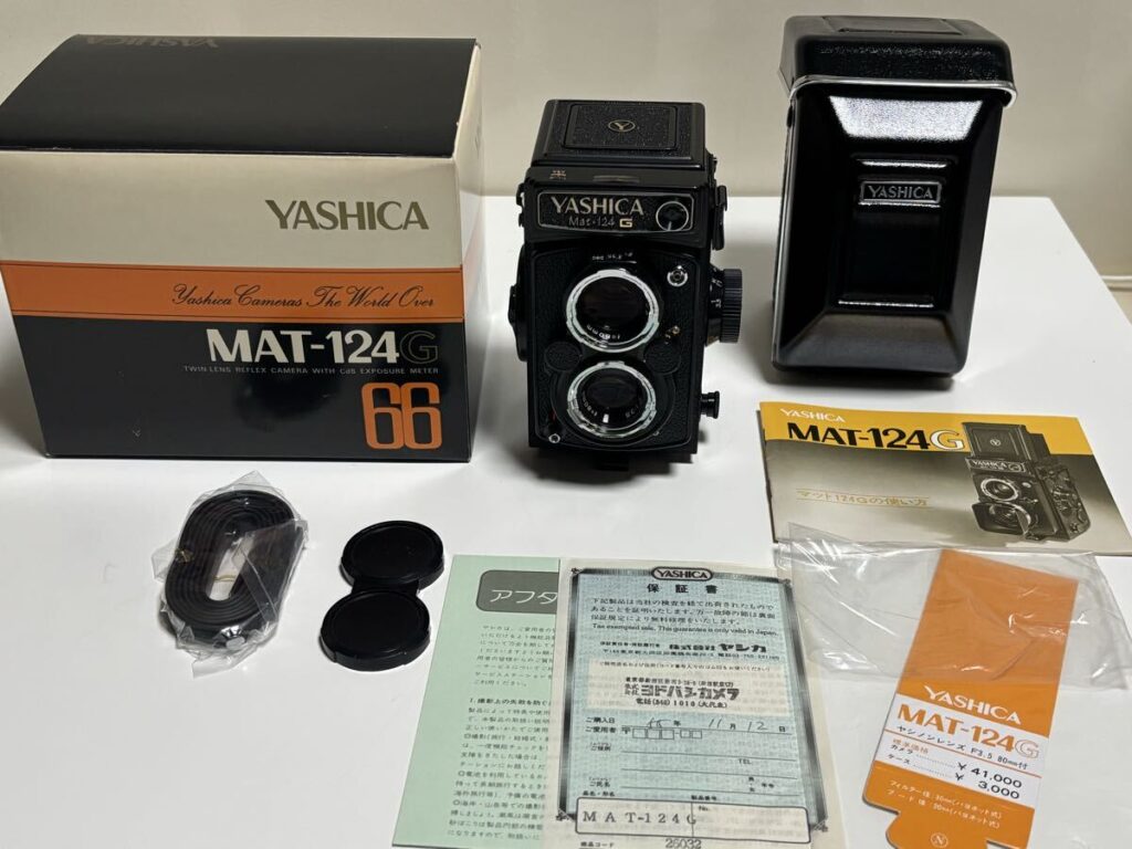 YASHICA ヤシカ Mat-124G 二眼レフカメラ 箱付き