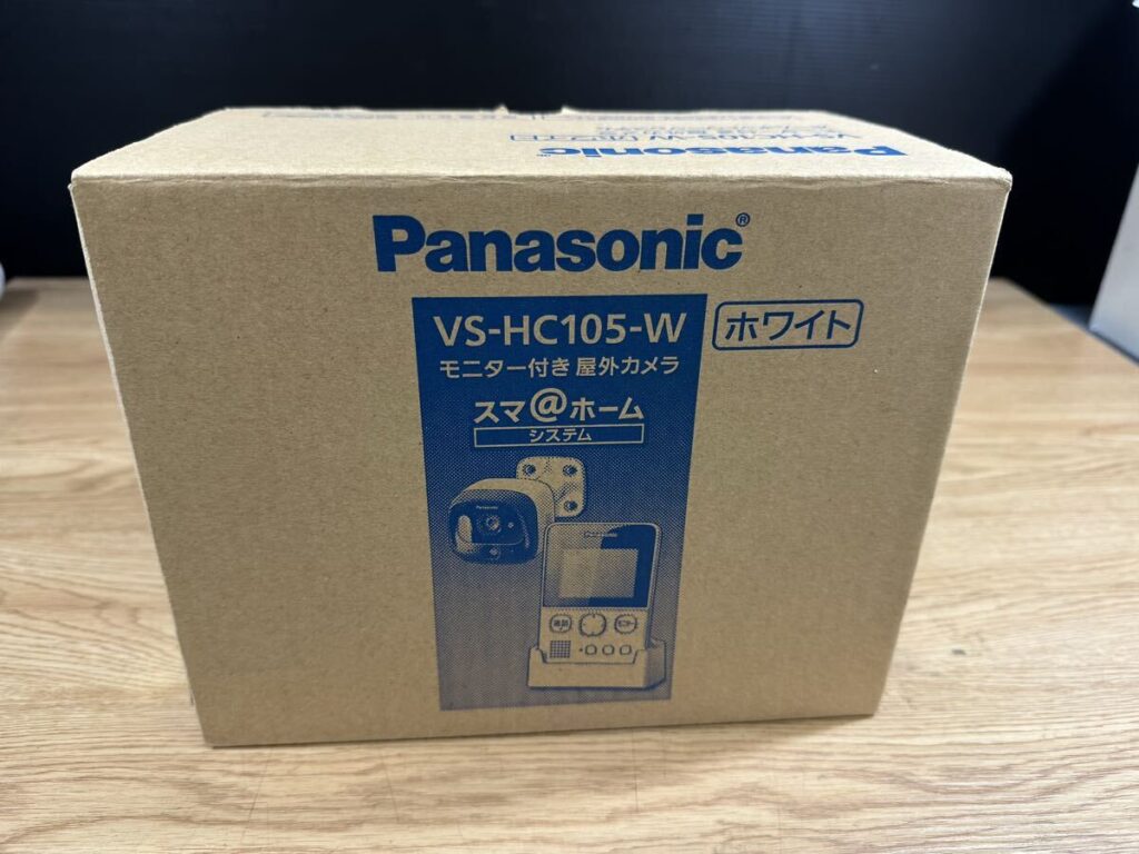 パナソニック VS-HC105-W 防犯カメラ モニター付き屋外カメラ