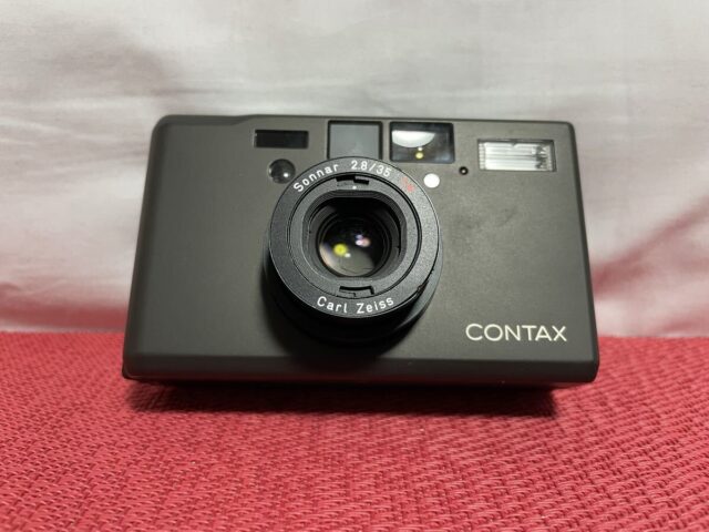 CONTAX T3 Carl Zeiss Sonnar チタンブラック フィルムカメラ
