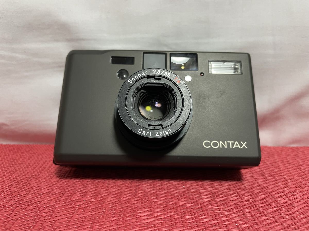 CONTAX T3 Carl Zeiss Sonnar チタンブラック フィルムカメラ