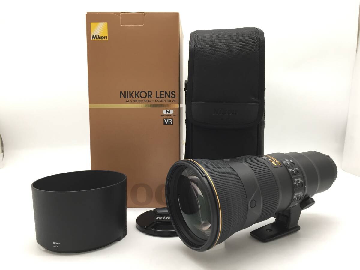 Nikon AF-S NIKKOR 500mm f/5.6E PF ED VR 超望遠単焦点レンズ