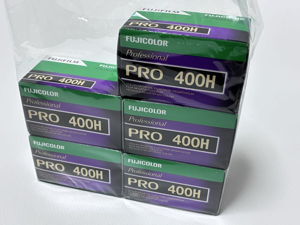 富士フイルム FUJIFILM PRO400H カラーネガフィルム 5本セット